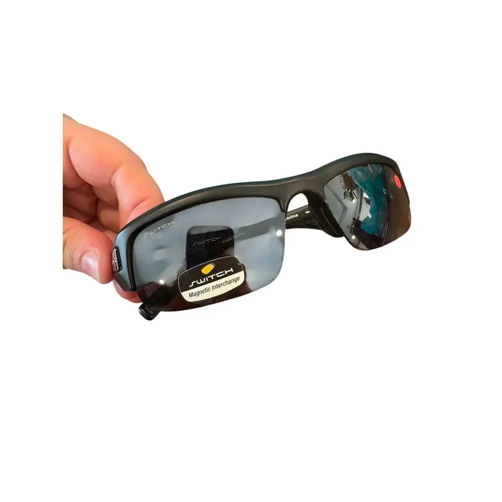 NWOT Switch Sunglasses Cortina Matte Black